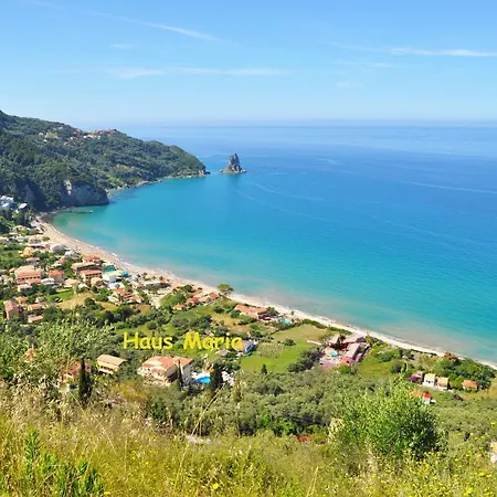 Apartment Beautiful Maria With Pool - Agios Gordios Beach, Corfu *